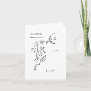 L'oiseau et le bouquet, por Apollinaire