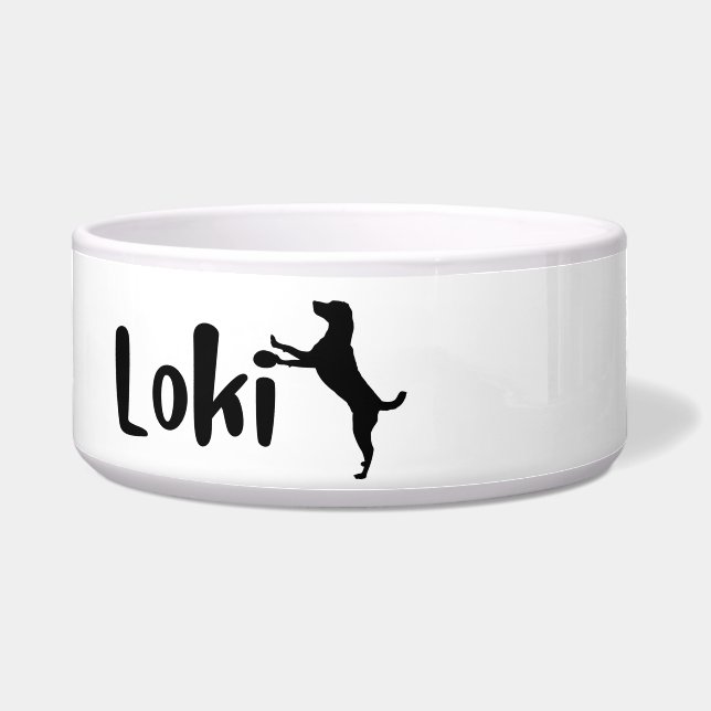 Loki - bol personalizado para perros y gatos (Frente)
