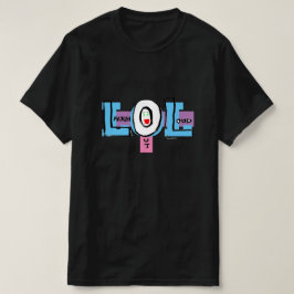 LOL Ríe en voz alta la camiseta de Doodle