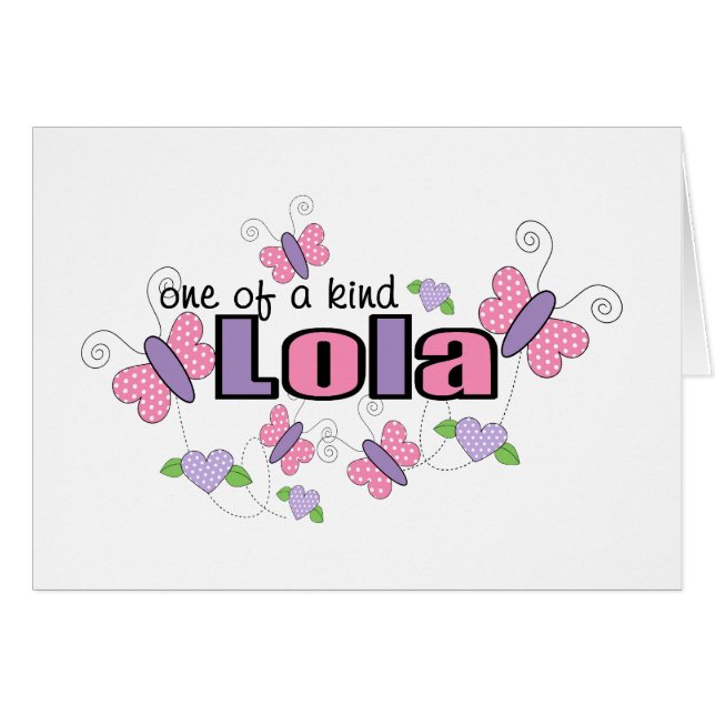 Lola Única (Anverso (Horizontal))