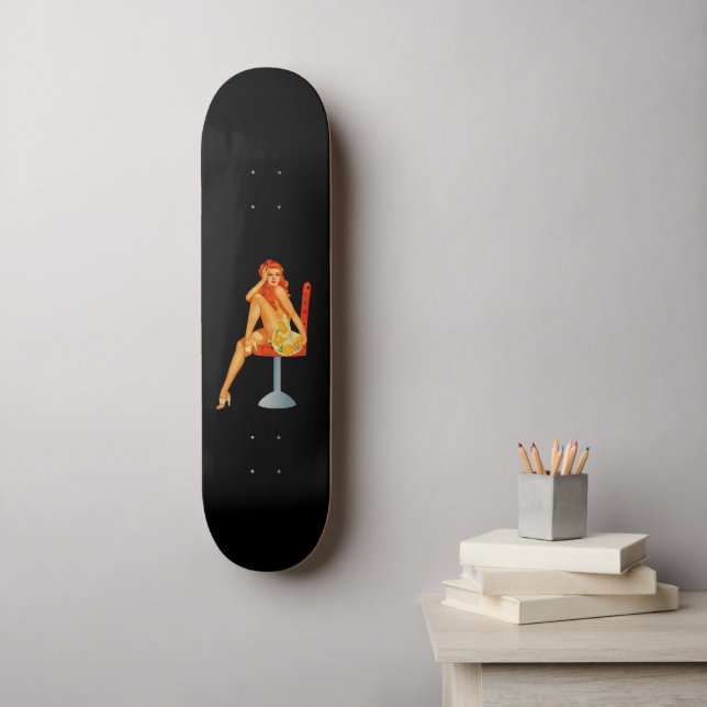 Lola Vintage Skateboard Wall Art (Arte de la pared)