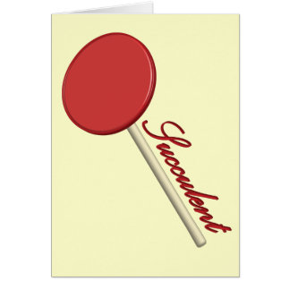 Lollipop rojo
