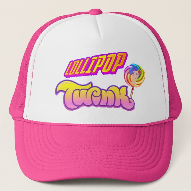 Lollipop Twink LGBTQ+ Gorra gemelo del orgullo gay (Anverso)