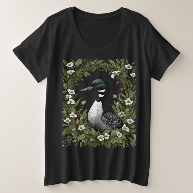 Lomo común rodeado de flores de papel de mujer 2 (Anverso del diseño)