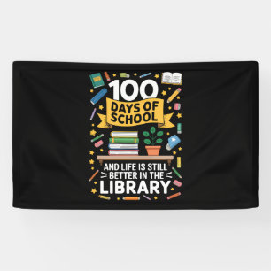 Lona 100 Días De Escuela Y Vida Sigue Mejor