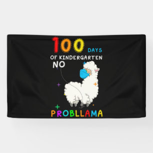 Lona 100 días de guardería no hay problema en la máscar