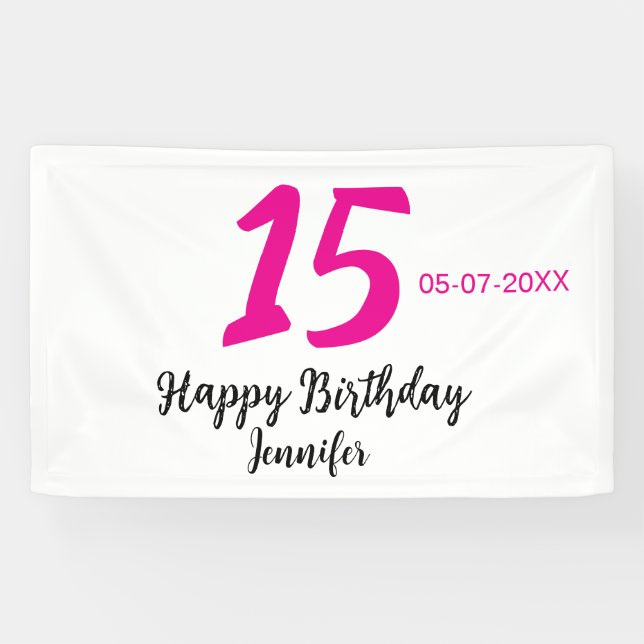 Lona 15 años quiencenera añadir fecha año tentación ros (Horizontal)