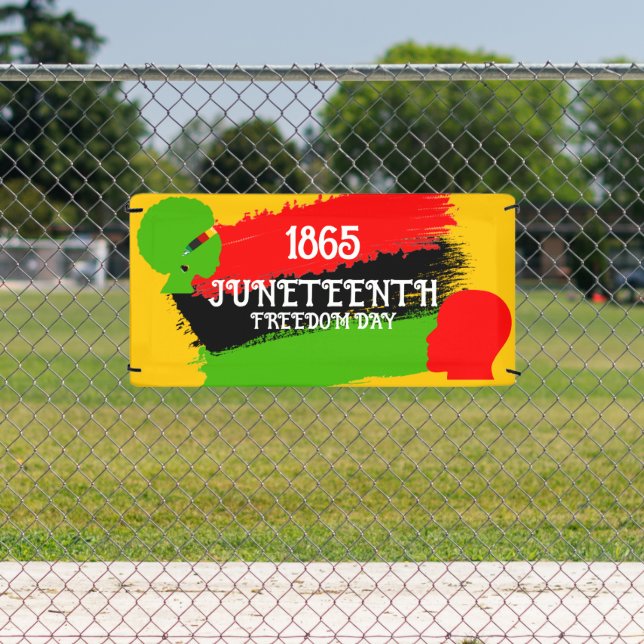 Lona 1865 Celebración de la bandera del Día de la Liber (in situ)