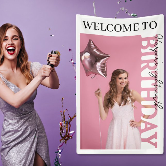 Lona 18th Birthday Photo college Party  (Subido por el creador)