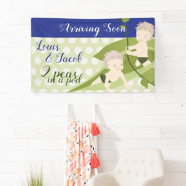 Lona 1.ᵉʳ banner de cumpleaños o Baby Shower para niños