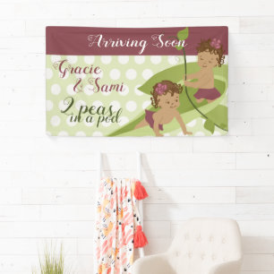 Lona 1.ᵉʳ Cartel de cumpleaños o Baby Shower