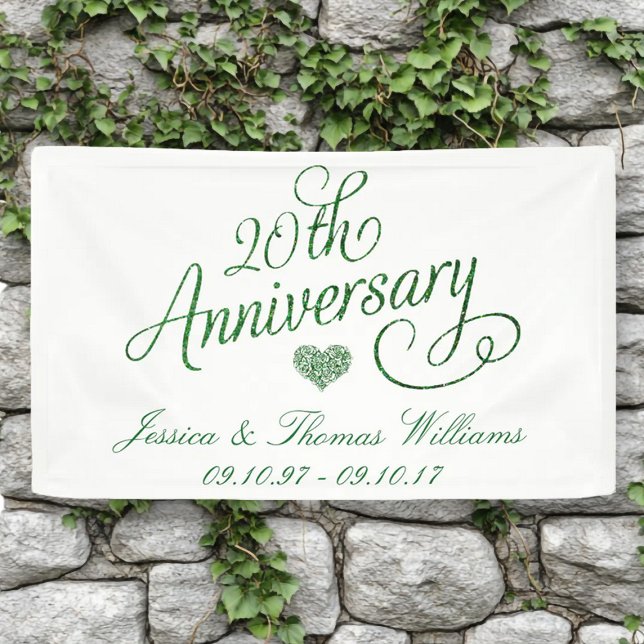 Lona 20º Aniversario de Bodas de Esmeralda (Subido por el creador)