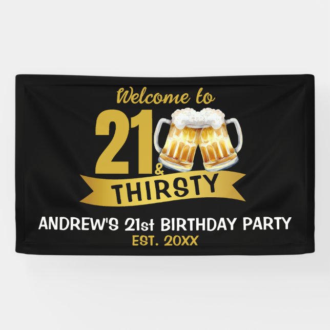 LONA 21 & THIRSTY-21ST BIRTHDAY  (Horizontal)