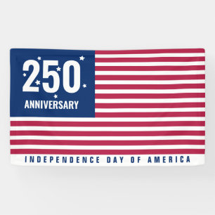 Lona 250º Aniversario De América Semiquincentenario