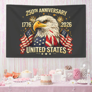Lona 250º Aniversario Estados Unidos 1776-2026
