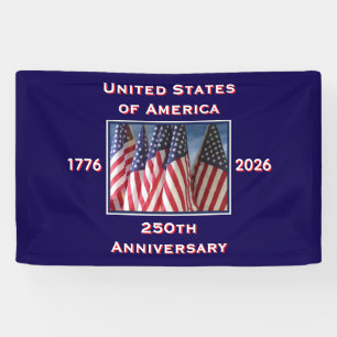 Lona 250° Aniversario Patriótico de los Estados Unidos