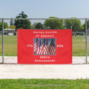 Lona 250° Aniversario Patriótico de los Estados Unidos
