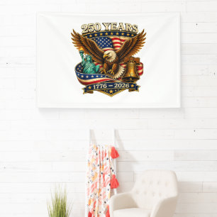 Lona 250 años 250 aniversario de Estados Unidos