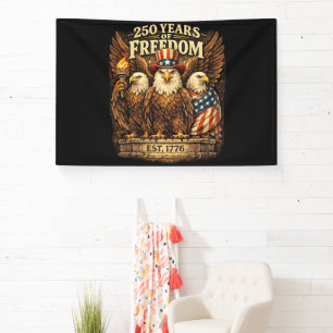 Lona 250 años América 1776-2026