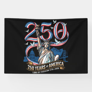 Lona 250 Años Aniversario América 1776 2026