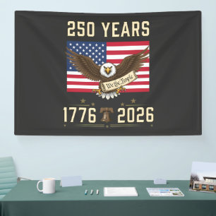 Lona 250 años de patrimonio americano 1776 2026