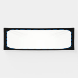 Lona 2,5' x 8' plantilla de la bandera DIY añade IMAGEN