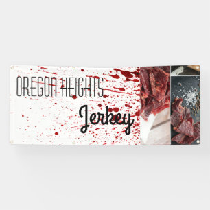 Lona 2.5'x6' Invitación empresarial Splatter Vampi