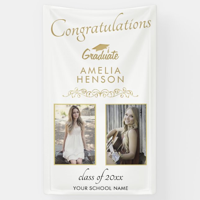 Lona 2 Graduado Gold 2022 (Vertical)