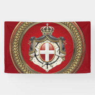 Lona [300] Orden de Malta - Escudo de armas SMOM