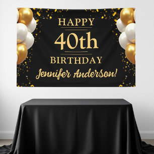 Lona 40.ª celebración de los cumpleaños del negro y el 