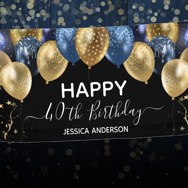 Lona 40.ª festividad de los globos de oro azules (Subido por el creador)