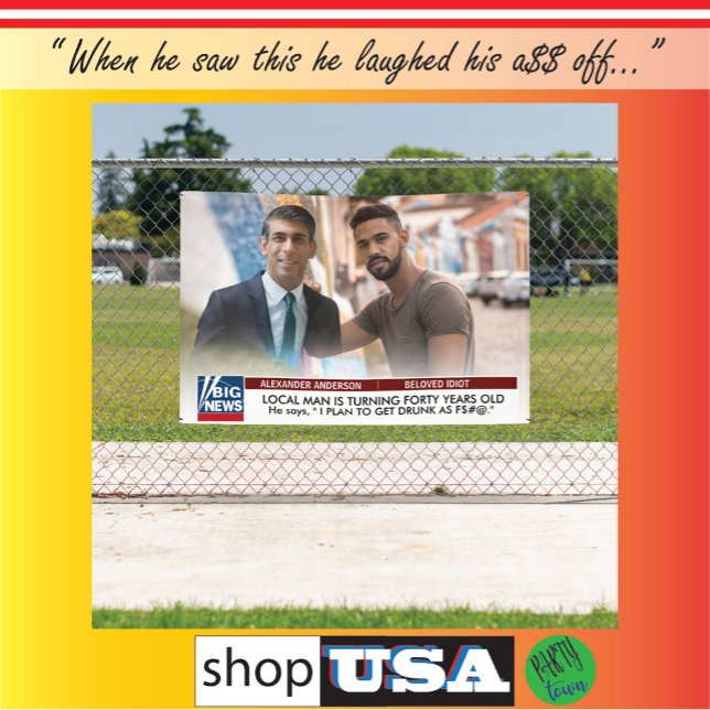 Lona 40.ª Noticia 🎉 Rishi Sunak Photo (shop in America)