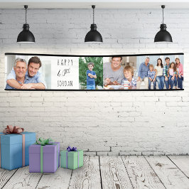 Lona 40.º Cumpleaños 4 Fotos Fotos Personalizadas