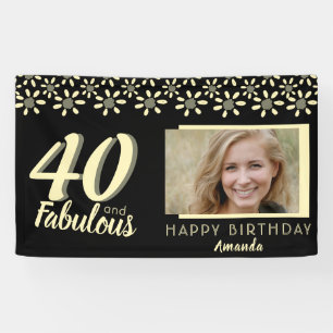 Lona 40 y fabulosa foto acuática de la margarita amaril