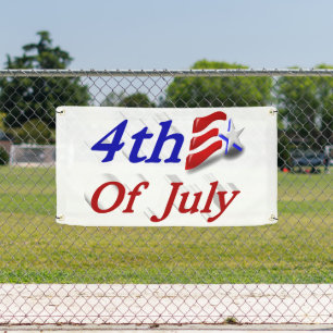 Lona 4 de julio Estrellas y rayas