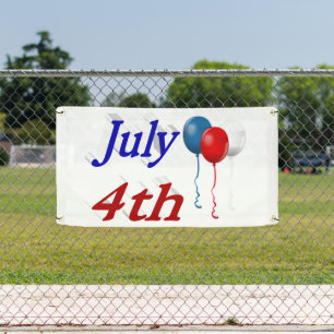 Lona 4 de julio: Globos
