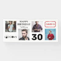 4x Colaje de Fotos Confinamiento Feliz Cumpleaños