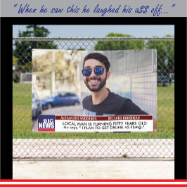 Lona 50 Aniversario 📺 TV News 40° 60° de los hombres