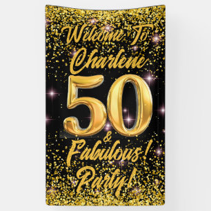 Lona 50 Fabulosas estrellas rosadas Purpurinas de oro 5