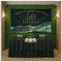 50 y el fabuloso Agate verde esmeralda 50 cumpleañ