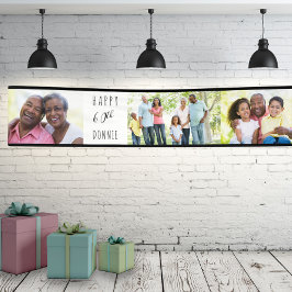 Lona 60.º Cumpleaños 4 Fotos Fotos Personalizadas