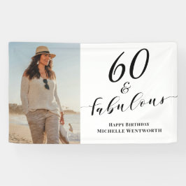 Lona 60 and Fabulous Sixtieth Birthday Photo Script