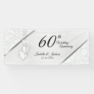 Lona 60° Aniversario del Diamante / Cumpleaños