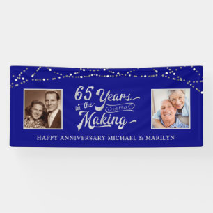 Lona 65° aniversario Sapphire Blue String Lights Foto