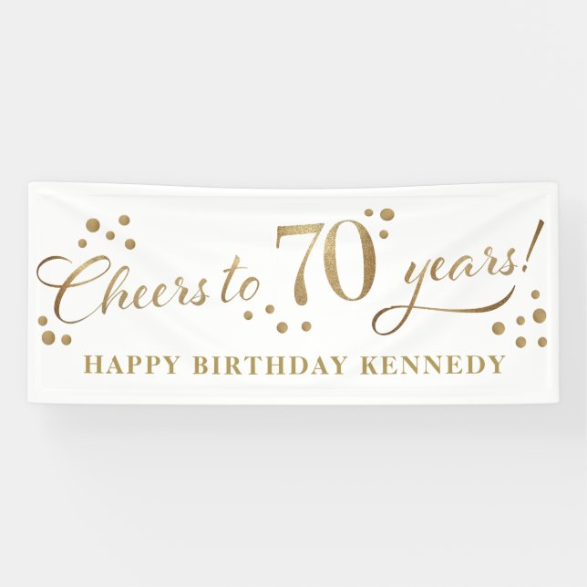 Lona 70.ª Purpurina de oro (Horizontal)