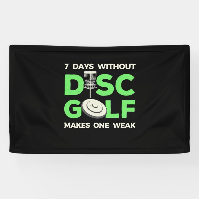 Lona 7 días sin disco Golf (Horizontal)