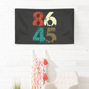 Lona 8645 Política contra Trump