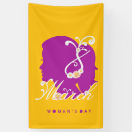 Lona 8 de marzo de 2025, Día Internacional de la Mujer