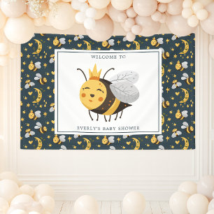 Lona Abeja Reina Abeja Miel Adorable Baby Shower