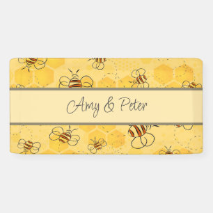 Lona Abeja Zumbando Abejas de Miel Lindas 